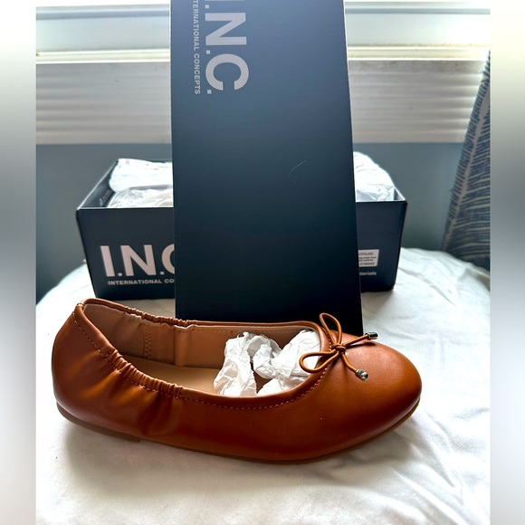INC International Concepts Other - NWT Cognac Little Kid Size 13 Ballet Flat